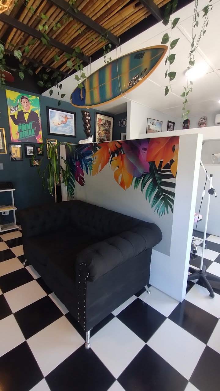 Interior tropical de Ohana Tattoo